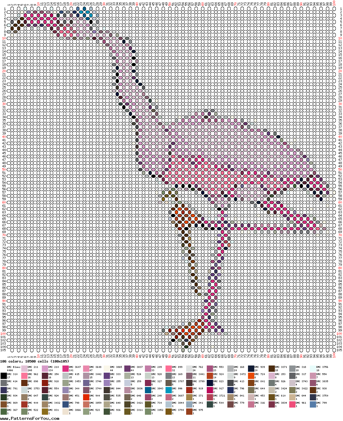 pattern Animals Flamingo