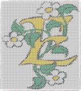 pattern Plants Flowers Letters & numbers Flowers