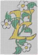 pattern Plants Flowers Letters & numbers Flowers