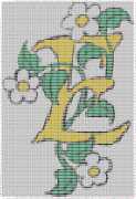 pattern Plants Flowers Letters & numbers Flowers