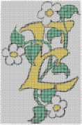 pattern Plants Flowers Letters & numbers Flowers