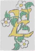 pattern Plants Flowers Letters & numbers Flowers