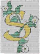 pattern Plants Flowers Letters & numbers Flowers