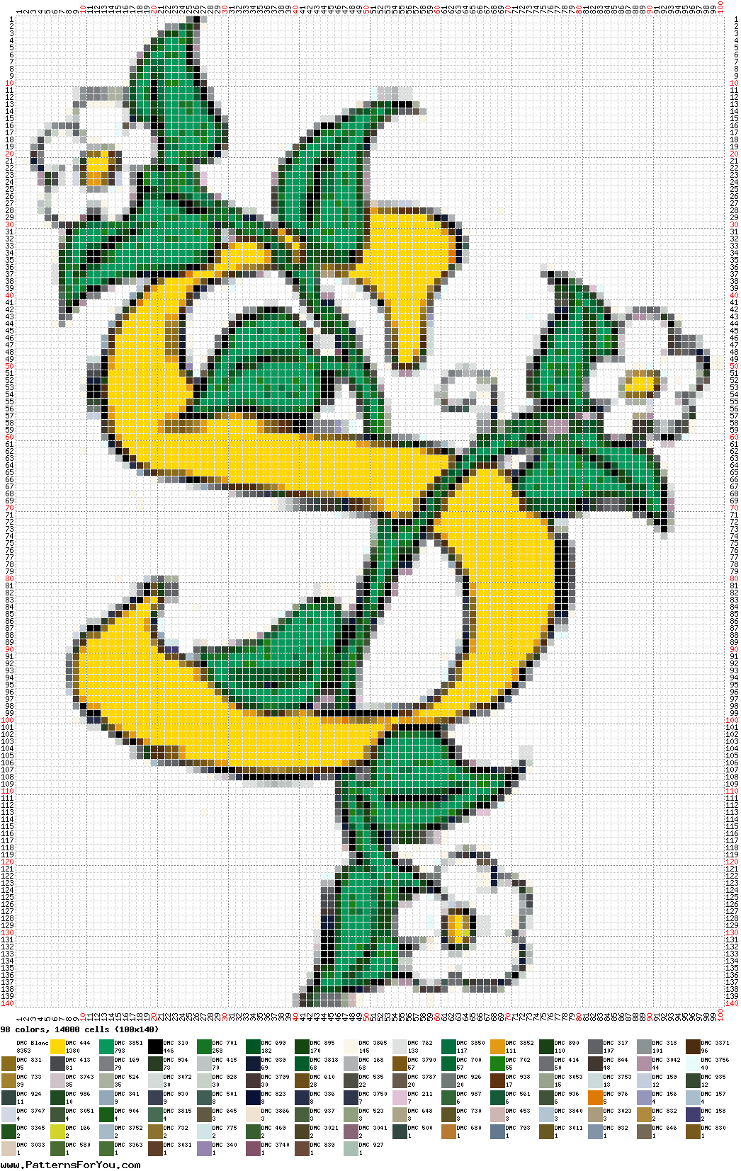 pattern Plants Flowers Letters & numbers Flowers