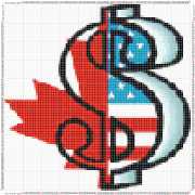 pattern Countries USA Canada Flags
