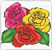 pattern Plants Roses