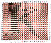 pattern Weather Winter Letters & numbers Winter