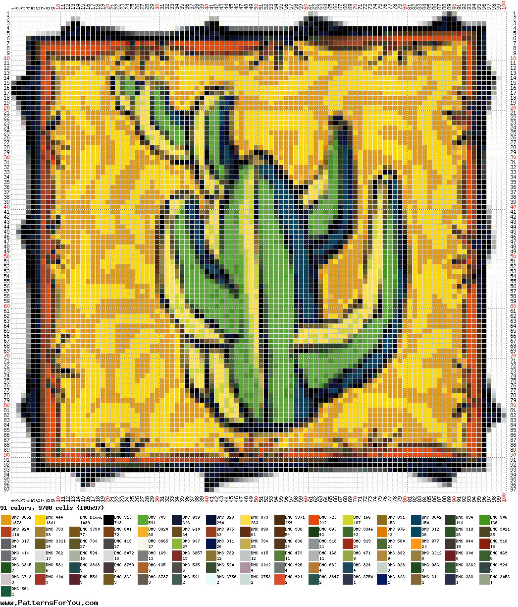 pattern Plants Cactuses