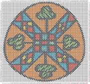 pattern Religion Easter Foods Eggs