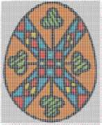 pattern Religion Easter Foods Eggs