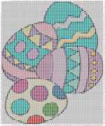 pattern Religion Easter Foods Eggs
