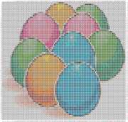 pattern Religion Easter Foods Eggs