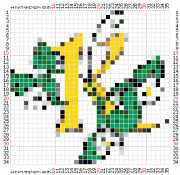 pattern Plants Flowers Letters & numbers Flowers