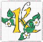 pattern Plants Flowers Letters & numbers Flowers