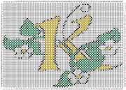 pattern Plants Flowers Letters & numbers Flowers