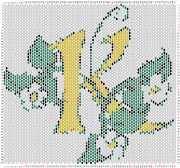 pattern Plants Flowers Letters & numbers Flowers