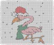 pattern Animals Flamingo Weather Winter