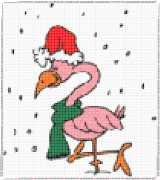 pattern Animals Flamingo Weather Winter