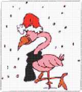 pattern Animals Flamingo Weather Winter
