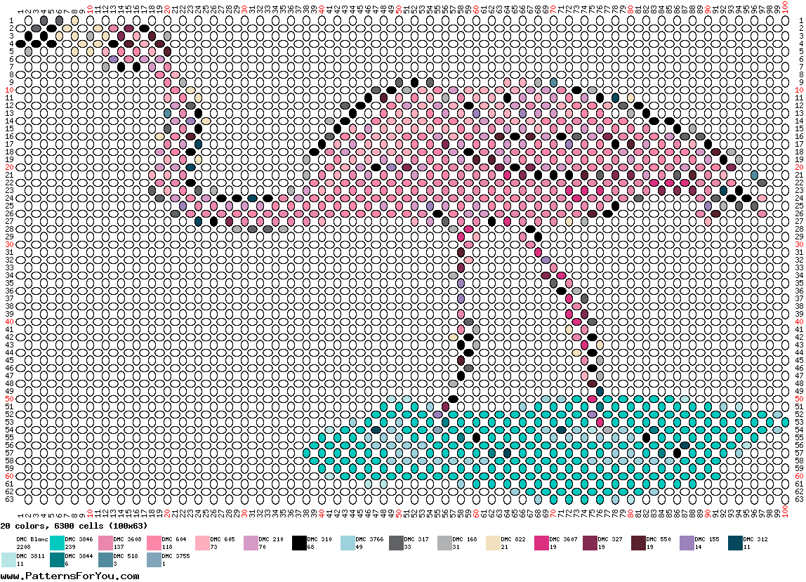 pattern Animals Flamingo