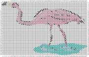 pattern Animals Flamingo