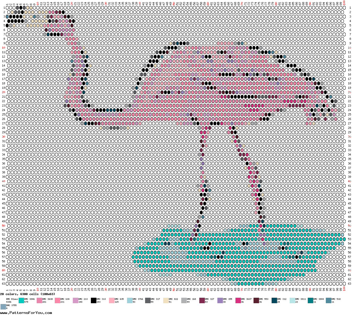 pattern Animals Flamingo