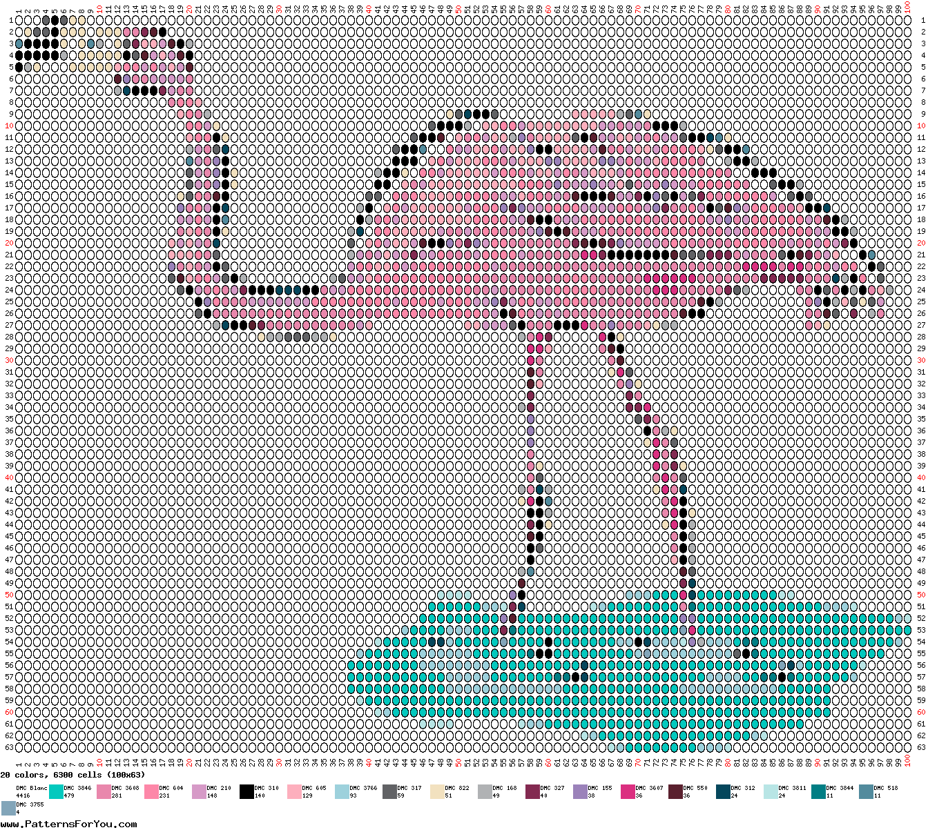 pattern Animals Flamingo