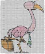 pattern Animals Flamingo