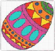 pattern Religion Easter Foods Eggs