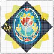 pattern Religion Easter Foods Eggs
