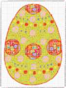 pattern Religion Easter Foods Eggs