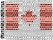 pattern Countries Canada Flags