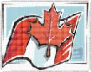 pattern Countries Canada Flags