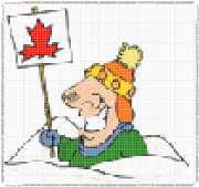 pattern Countries Canada Flags