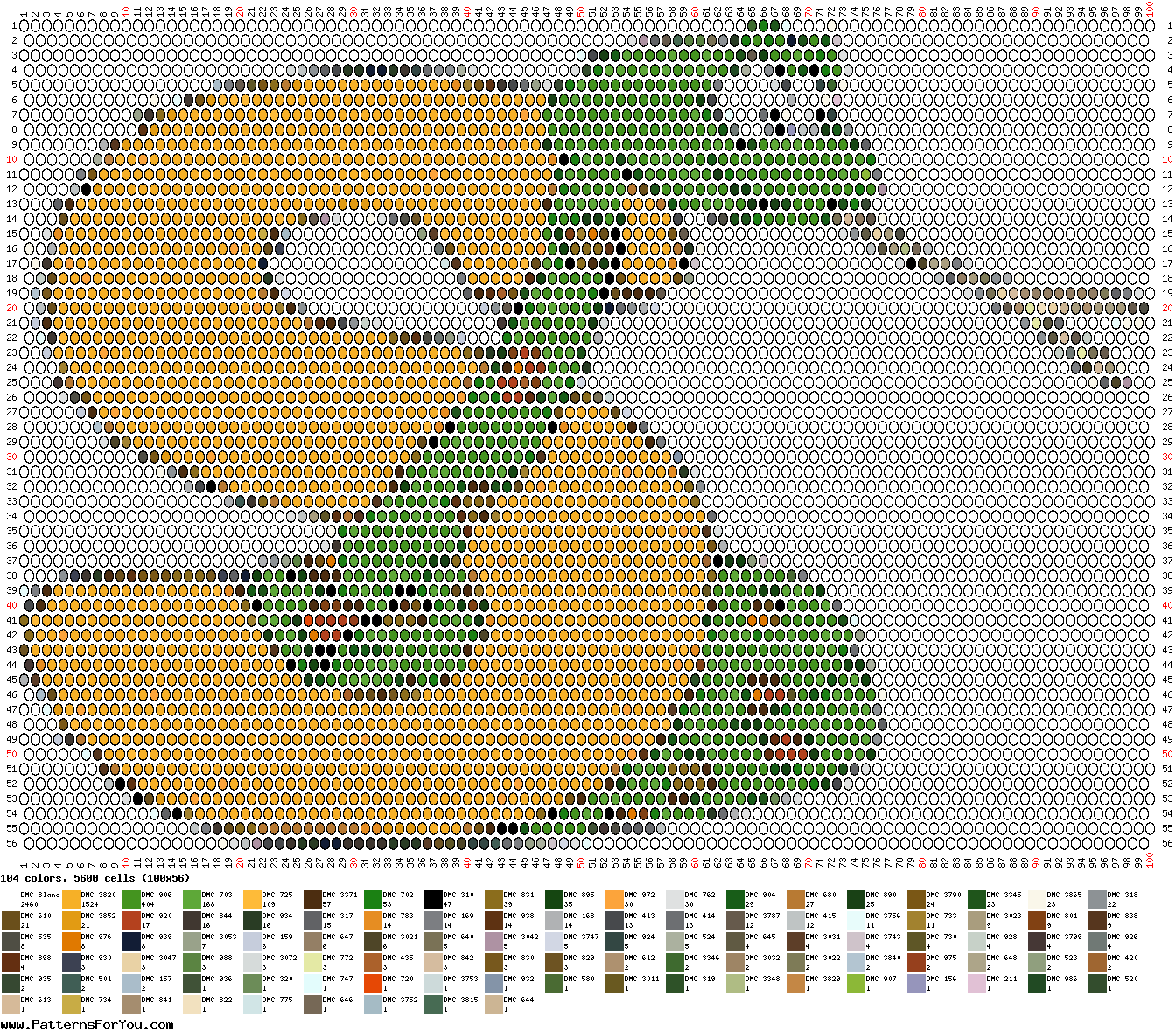 pattern Letters & numbers Animals