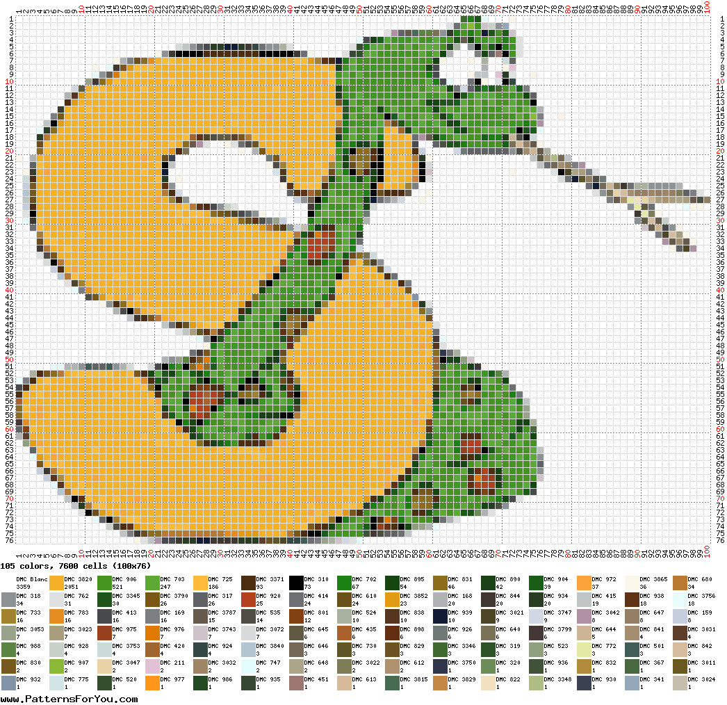 pattern Letters & numbers Animals