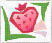 pattern Plants Strawberries