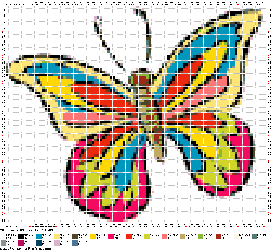 pattern Animals Butterflies