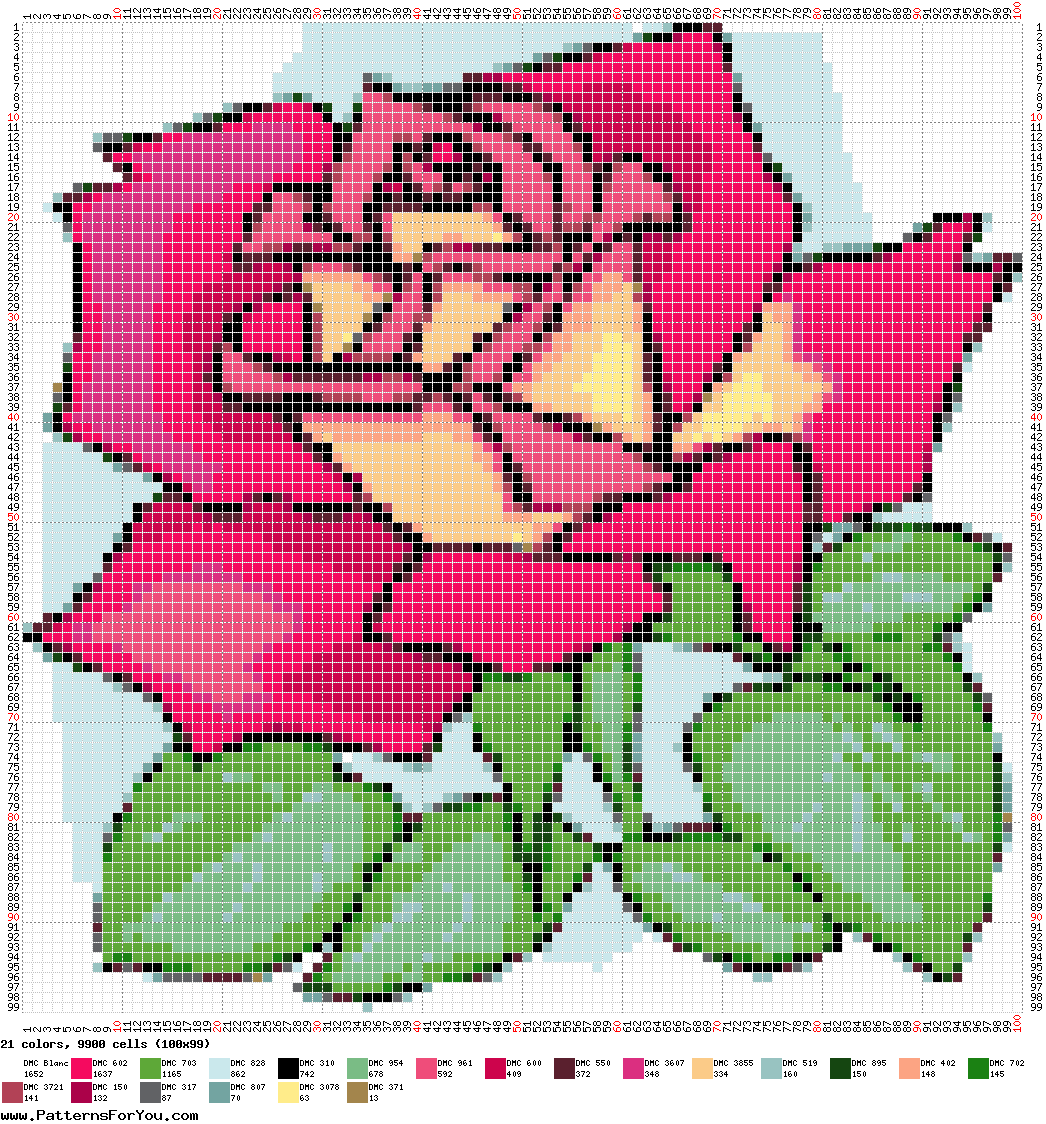 pattern Plants Roses