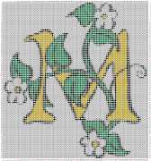 pattern Plants Flowers Letters & numbers Flowers