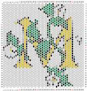 pattern Plants Flowers Letters & numbers Flowers
