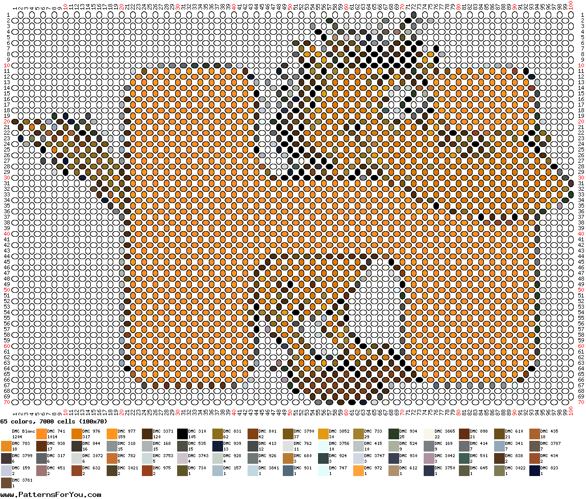 pattern Letters & numbers Animals