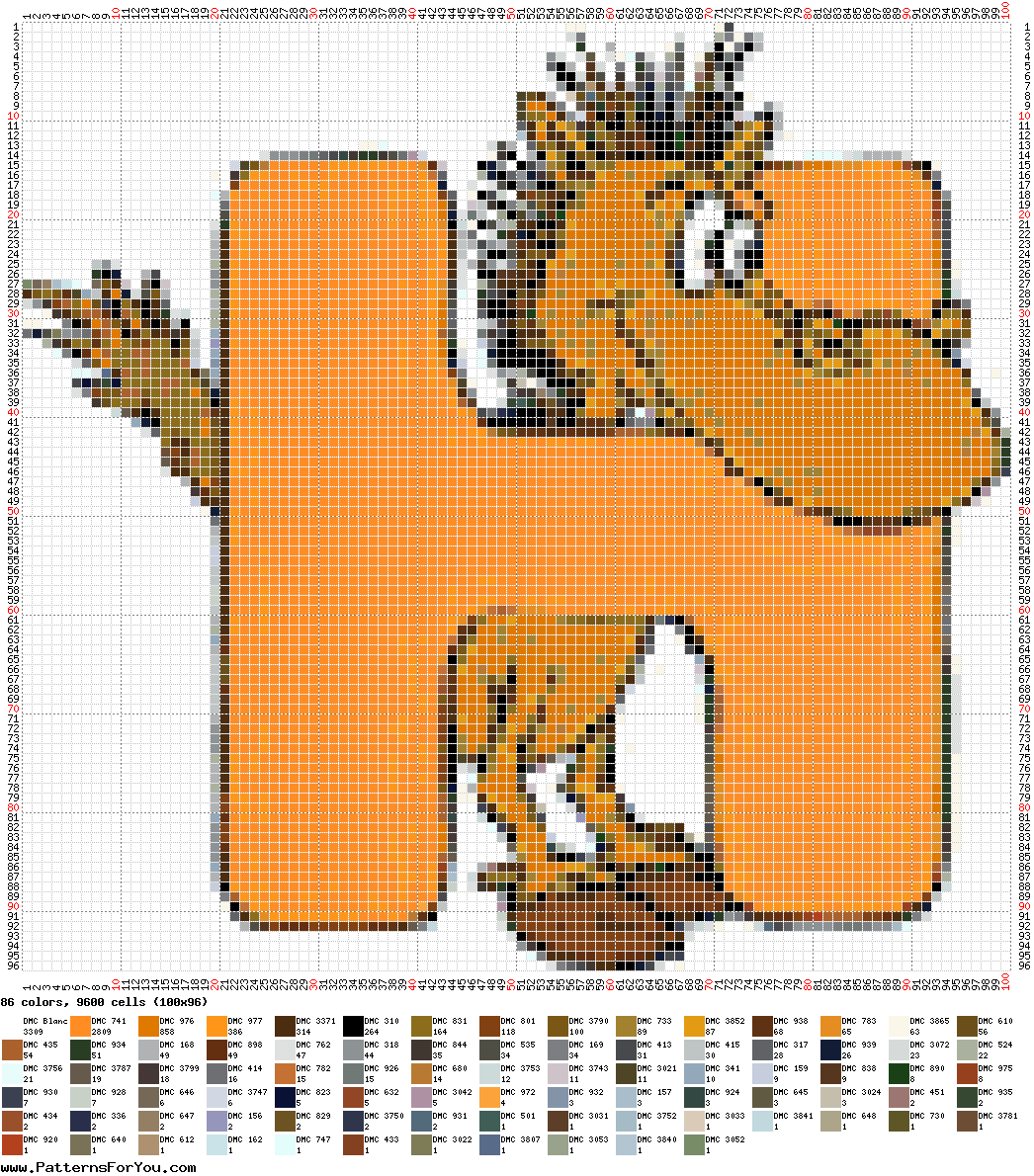 pattern Letters & numbers Animals