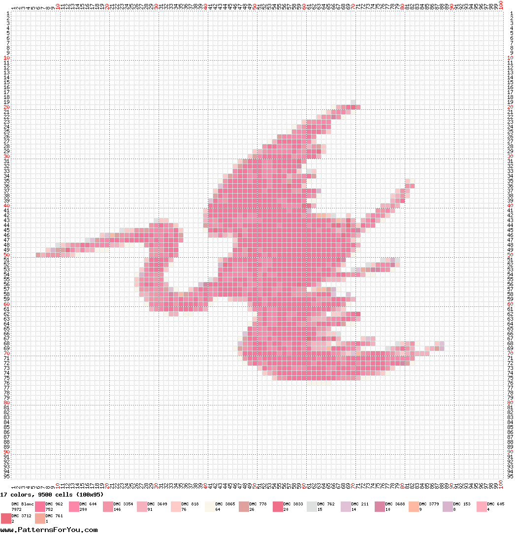 pattern Animals Flamingo