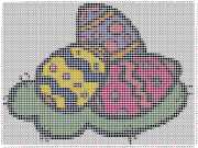 pattern Religion Easter Foods Eggs