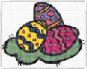 pattern Religion Easter Foods Eggs