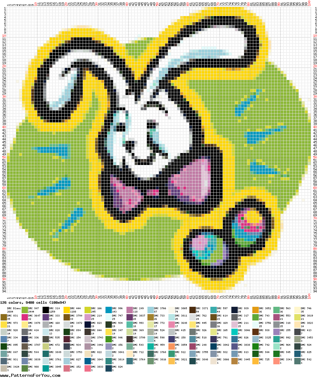 pattern Religion Easter Foods Eggs Animals