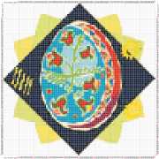 pattern Religion Easter Foods Eggs