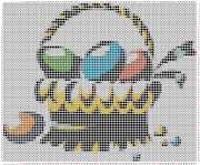 pattern Religion Easter Foods Eggs