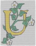 pattern Plants Flowers Letters & numbers Flowers